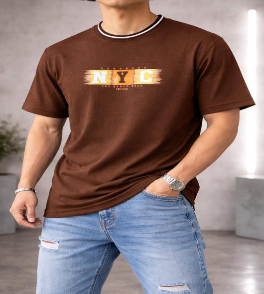 BROWN TSHIRT