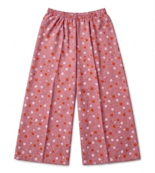 Flower dot design plazzo